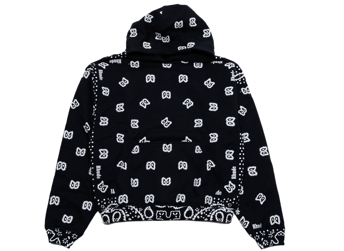 Rhude Kapuzenpullover mit Bandana-Print