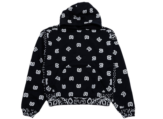 Sudadera con capucha y estampado de bandana Rhude