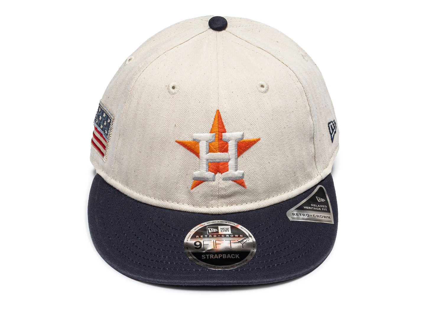 New Era Americana HRBON Houston Astros Strapback Cap