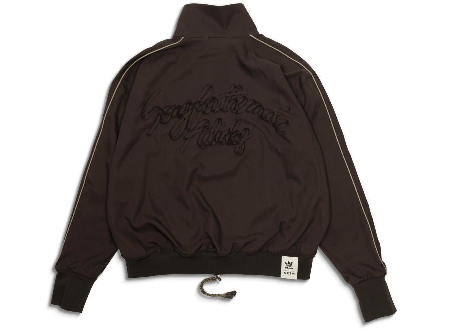 Chaqueta Adidas SFTM Woven en color marrón "SONG FOR THE MUTE"
