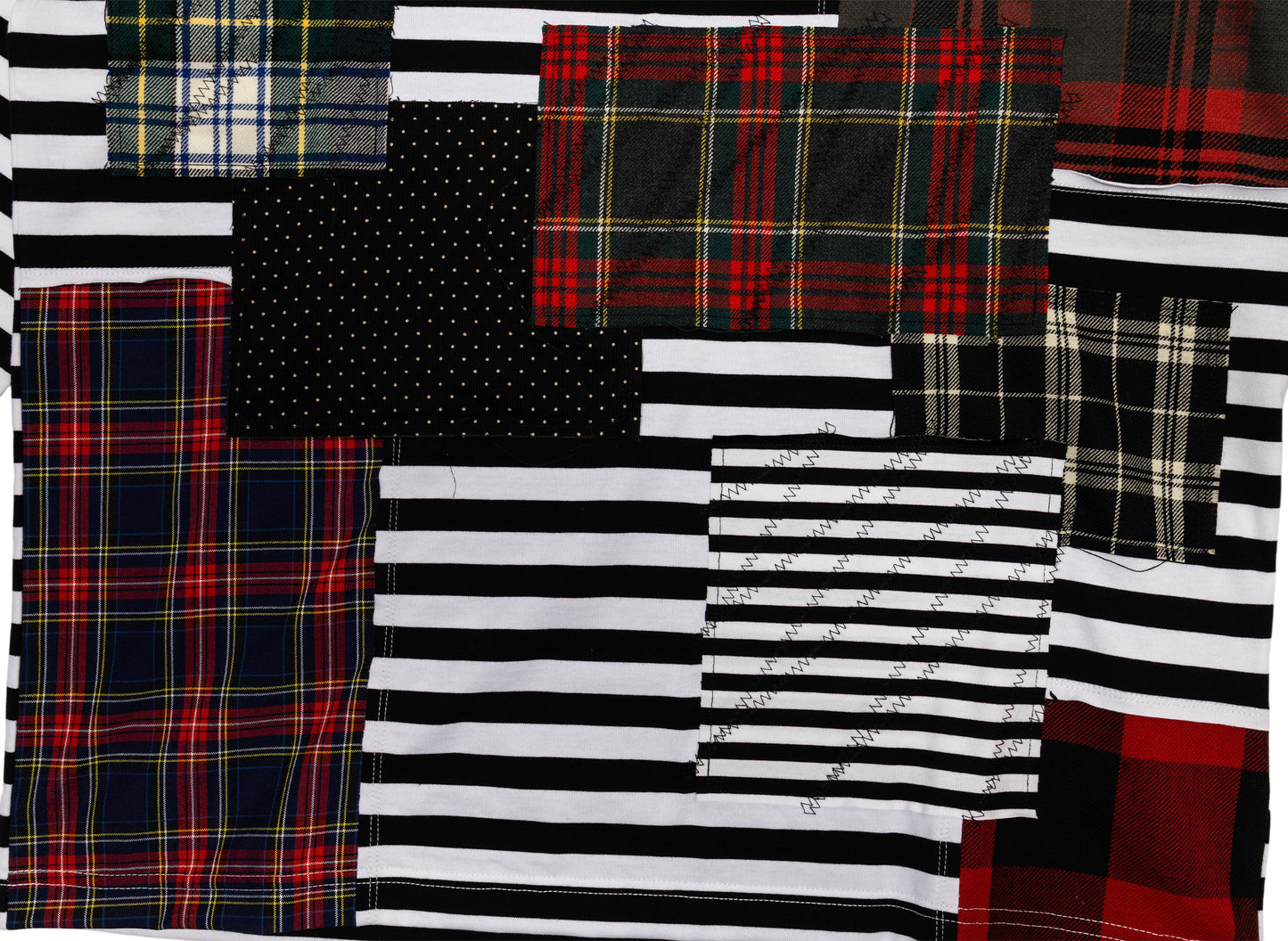 Junya Watanabe MAN Patchwork Stripe Tee