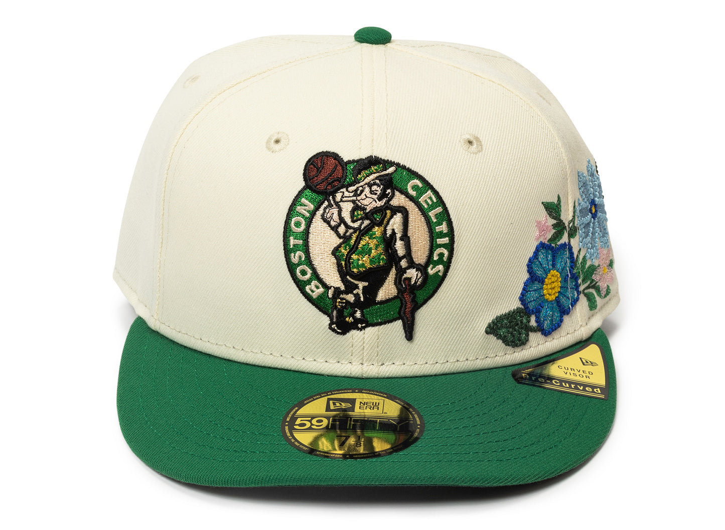 Gorra Ajustada New Era Tonal Florals Boston Celtics