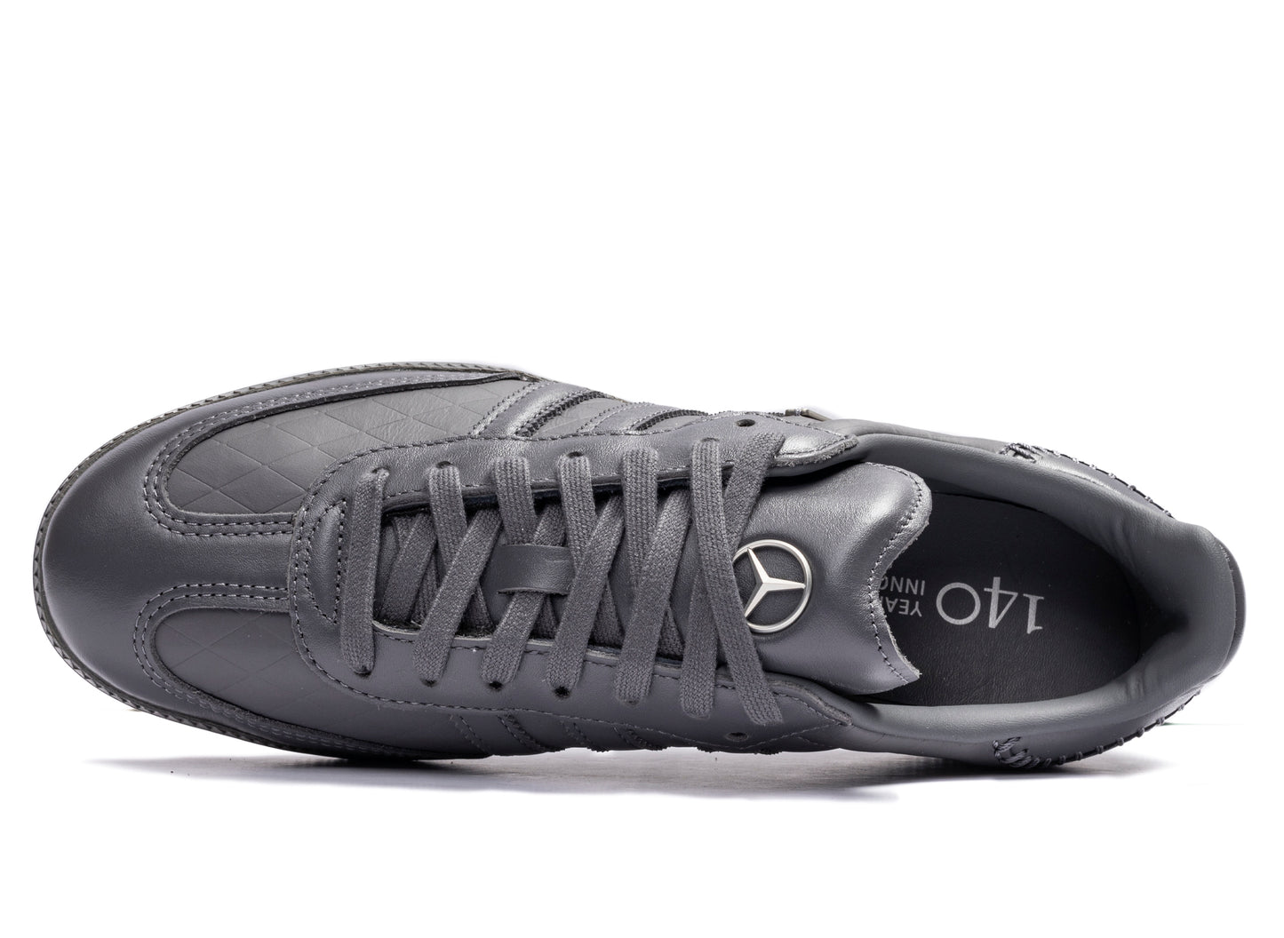 Adidas x Mercedes-Benz Samba OG in Grey Five / Silver Metallic