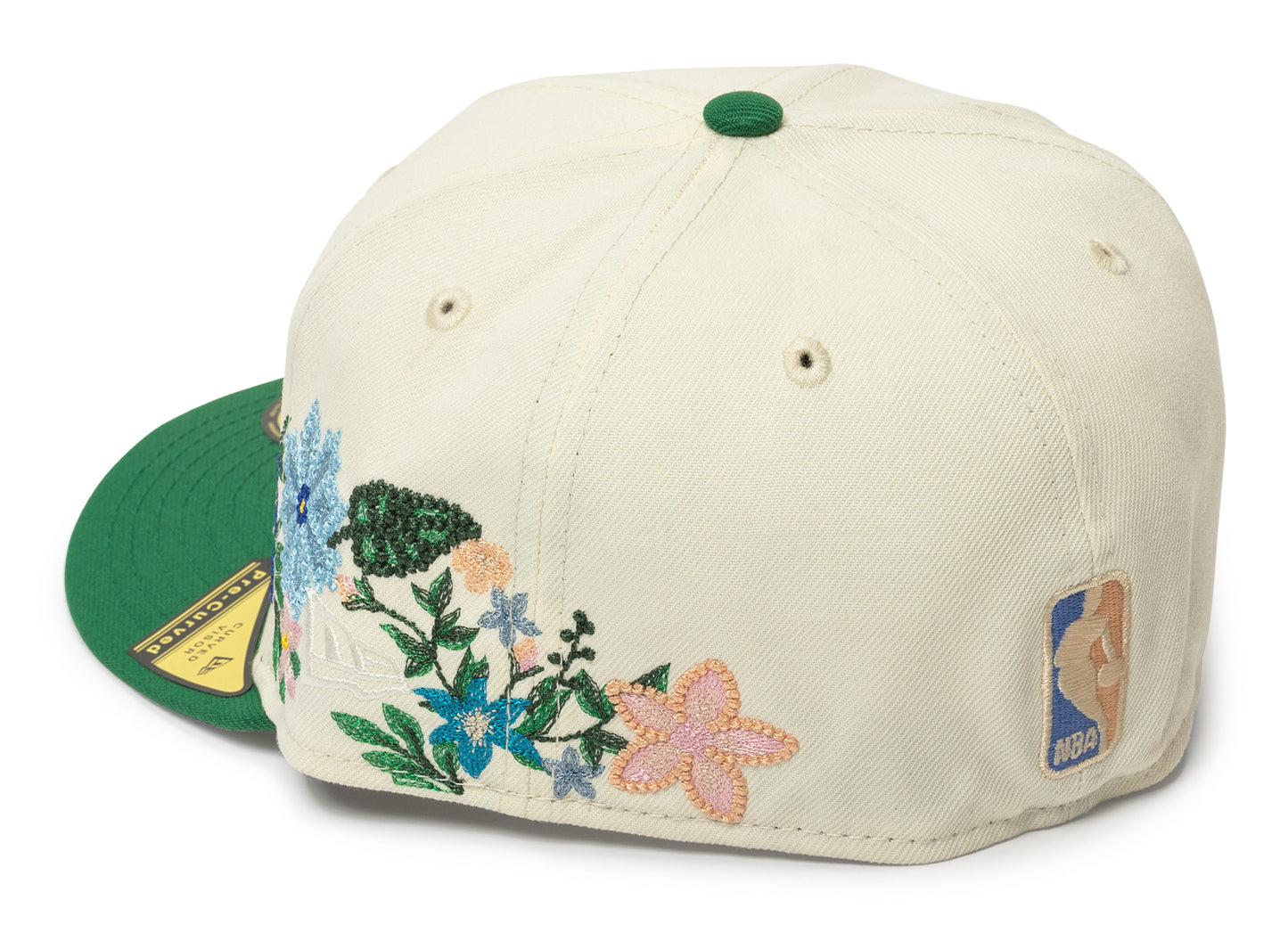 Gorra Ajustada New Era Tonal Florals Boston Celtics