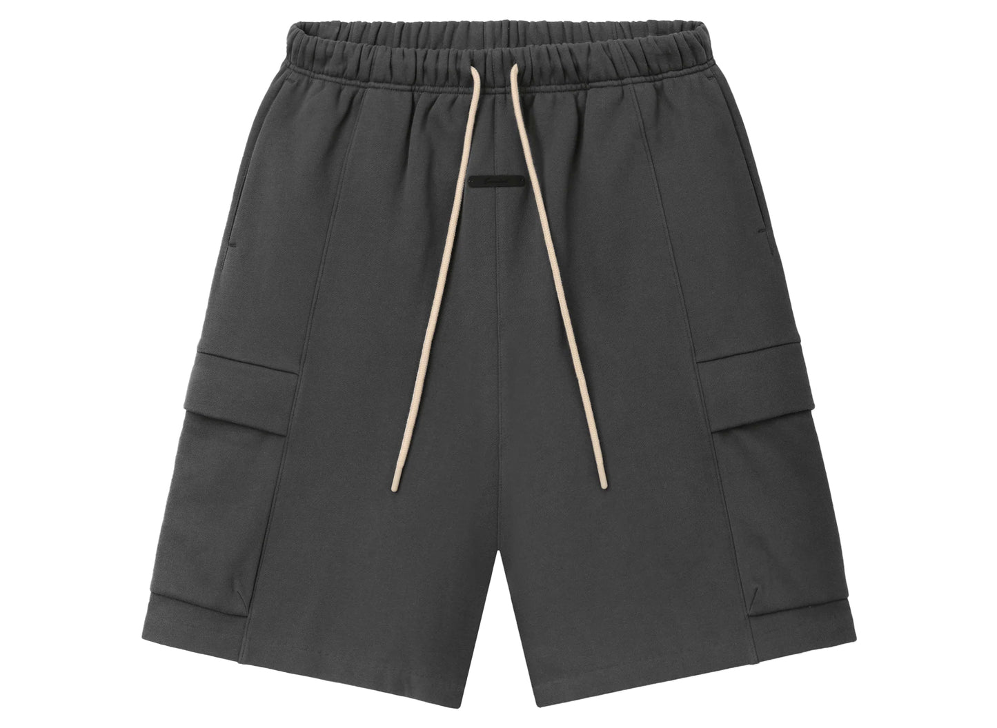 Fear of God Essentials Cargo Basketball Short in Iron Grey
