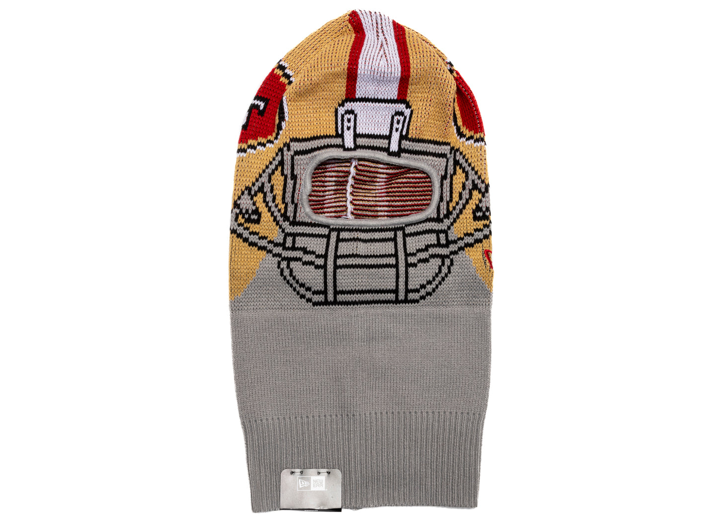 New Era San Francisco 49ers Helmet Balaclava, front view