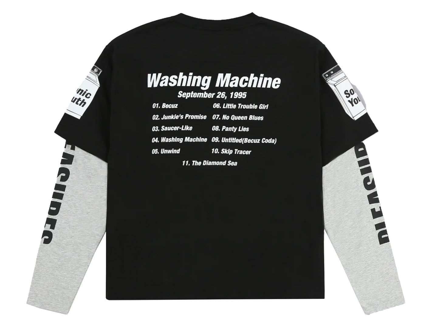 Pleasures Becuz Layered Camiseta de Manga Larga