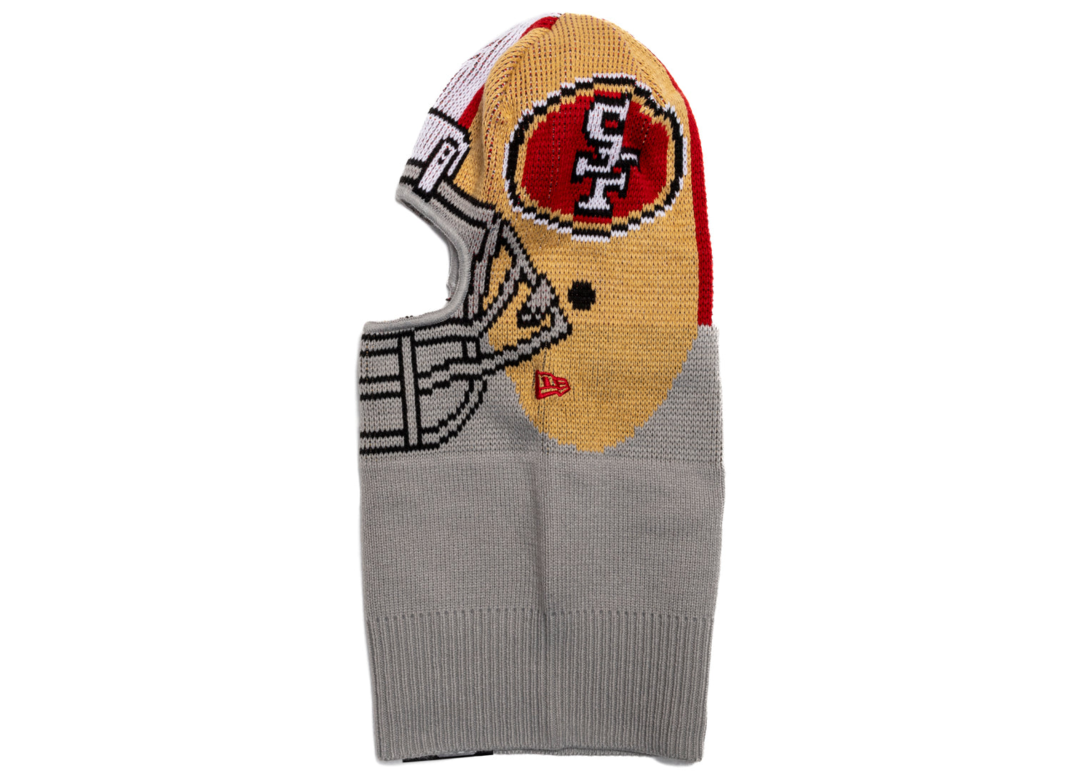 New Era San Francisco 49ers Helmet Balaclava, side view