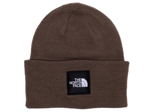 Gorro Big Box de The North Face en marrón ahumado