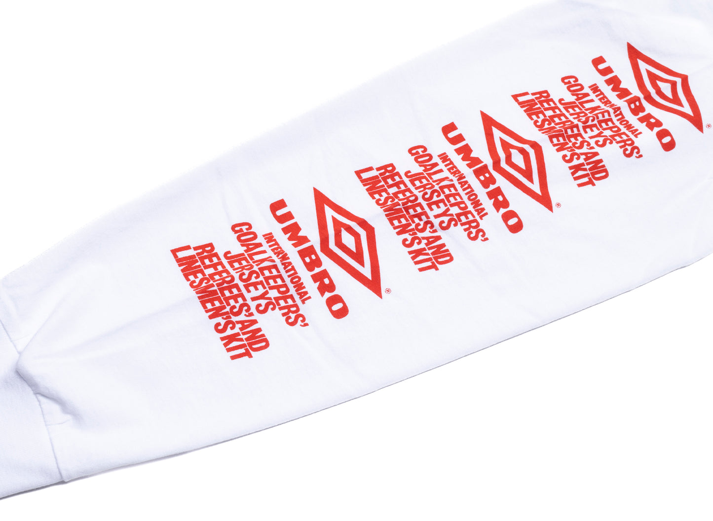 Umbro Penalty Culture Graphic Long Sleeve in White