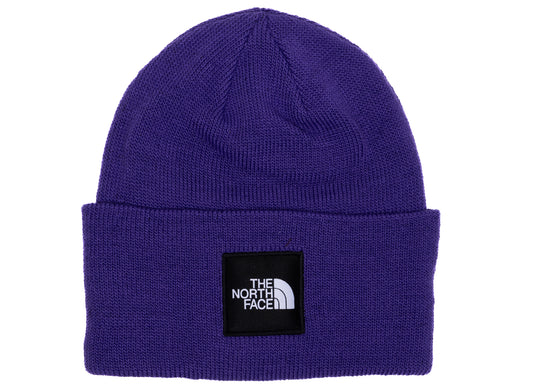 Gorro Big Box de The North Face en morado Peak