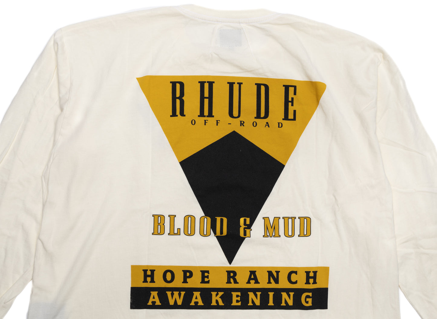 Rhude Blood and Mud Langarm-T-Shirt
