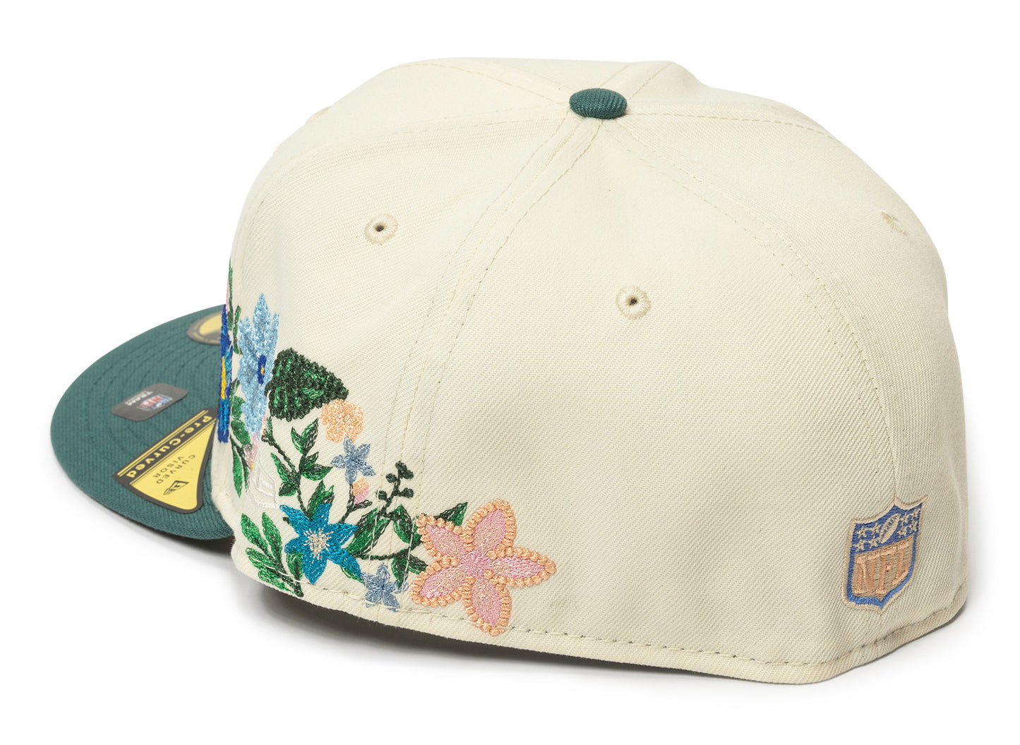 New Era Tonal Florals Philadelphia Eagles Fitted Hat