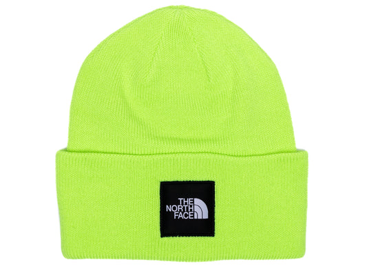 Gorro The North Face Big Box en verde seguridad