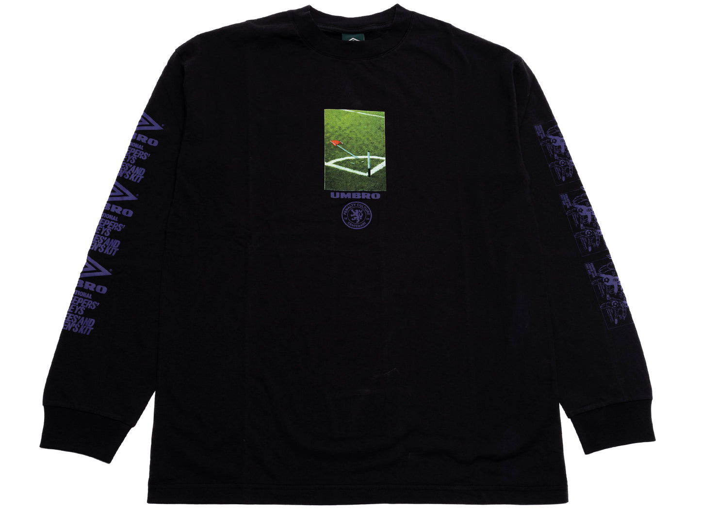 Umbro Penalty Culture Graphic de manga larga en negro