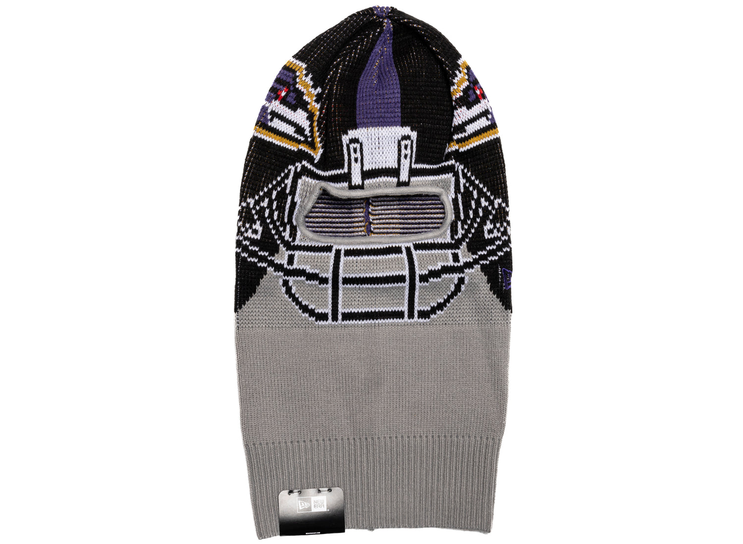 New Era Baltimore Ravens Helmet Balaclava, front view