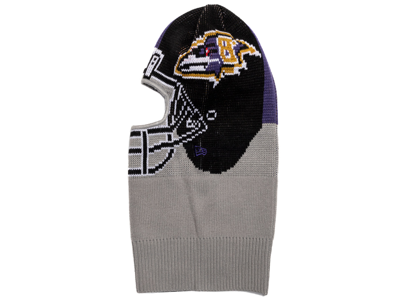 New Era Baltimore Ravens Helmet Balaclava, side view