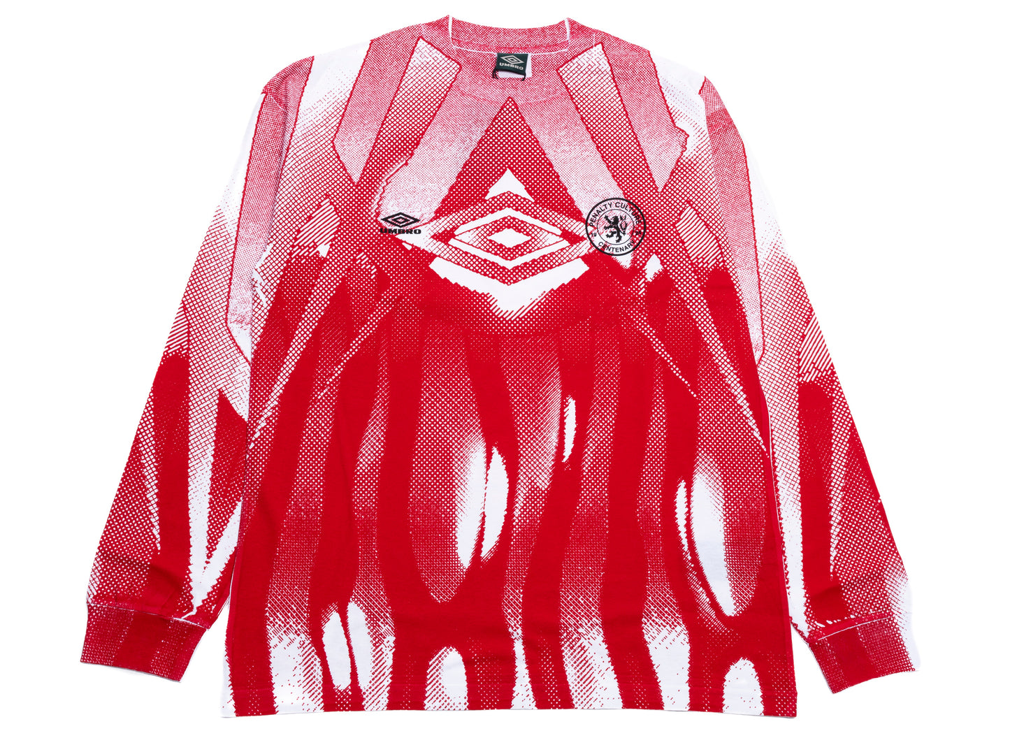 Umbro Penalty Culture L/S Warm Up Tee in Rot