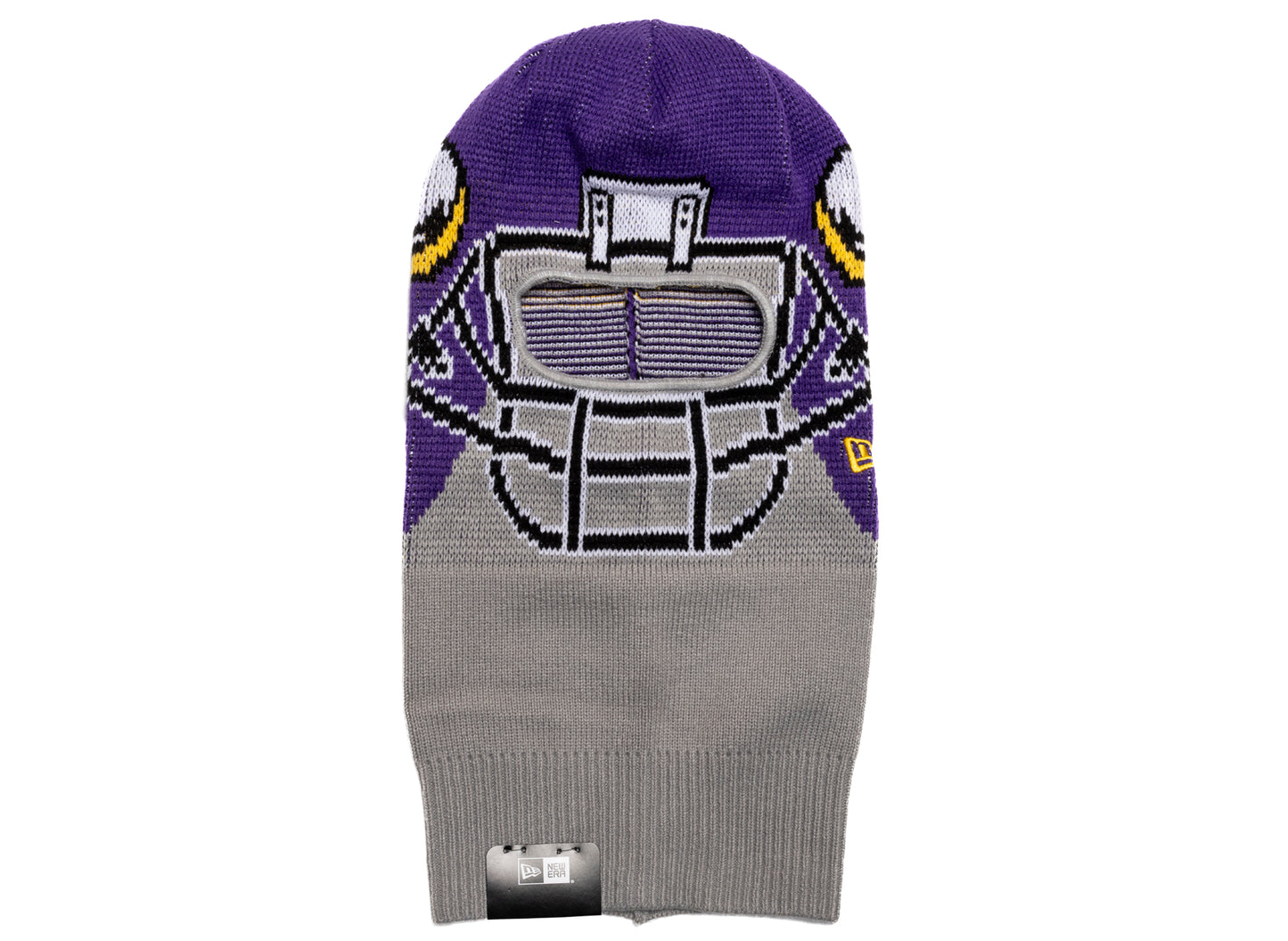 New Era Minnesota Vikings Helmet Balaclava, front view
