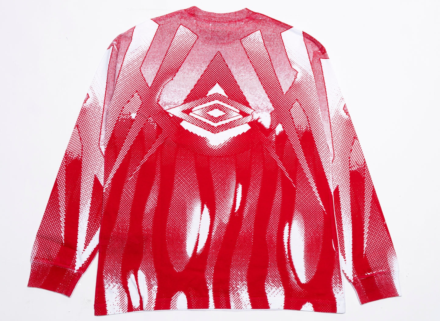Umbro Penalty Culture L/S Warm Up Tee in Rot