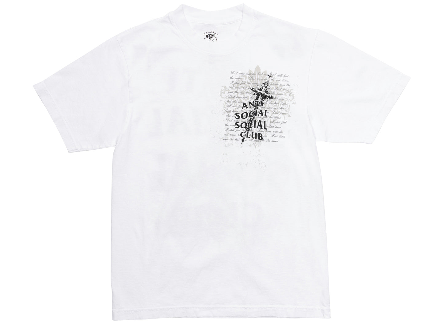 Anti Social Social Club Made in USA Anguish Tee in Weiß