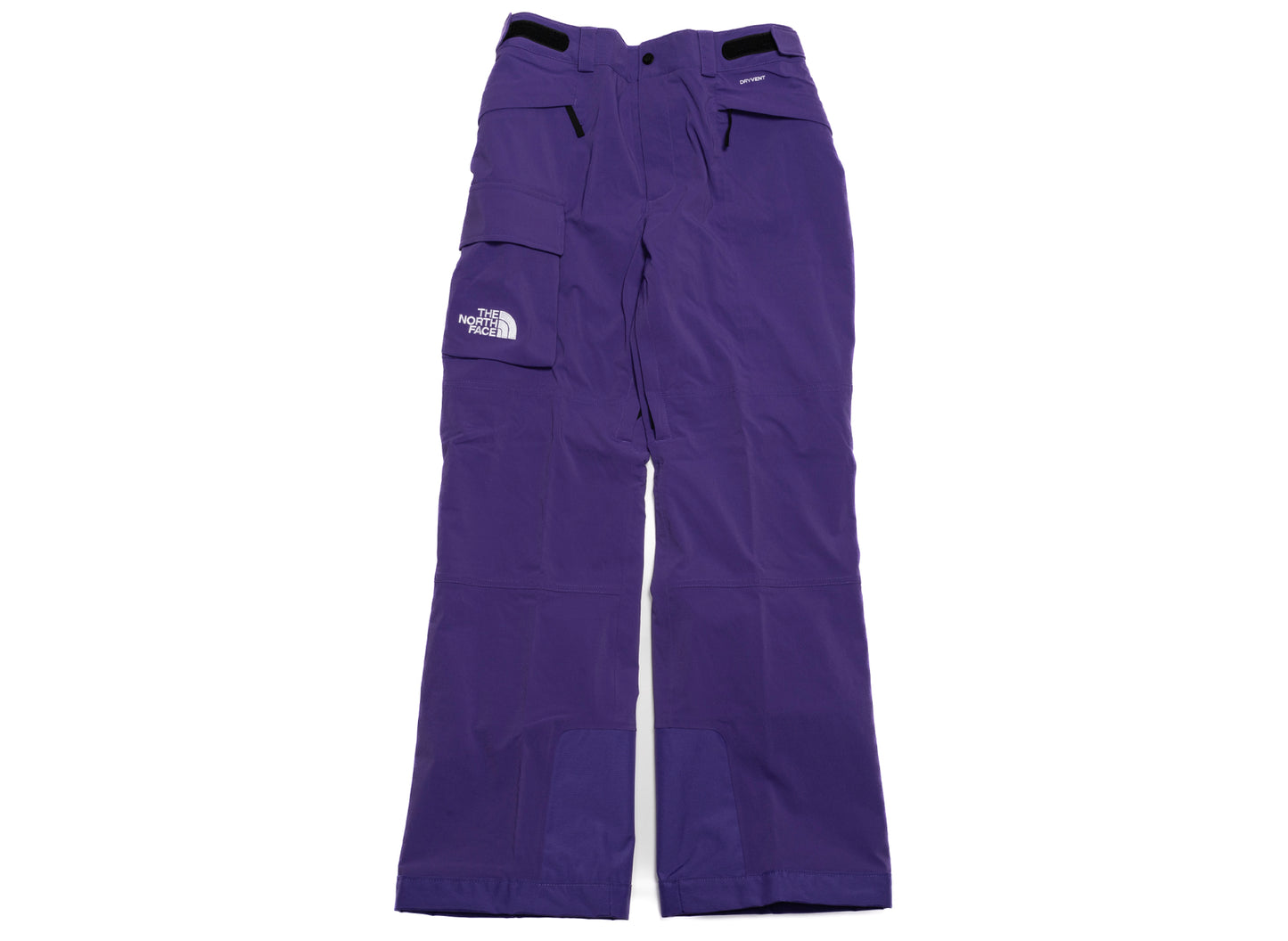 The North Face Freedom Pant in Peak Purple and TNF Black, men's snow pants