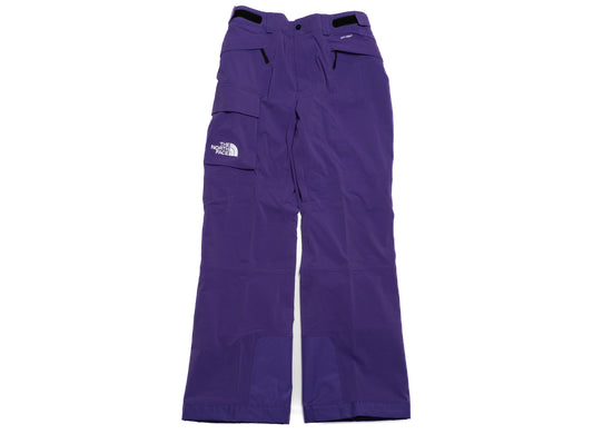 The North Face Freedom Pant in Peak Purple and TNF Black, men's snow pants