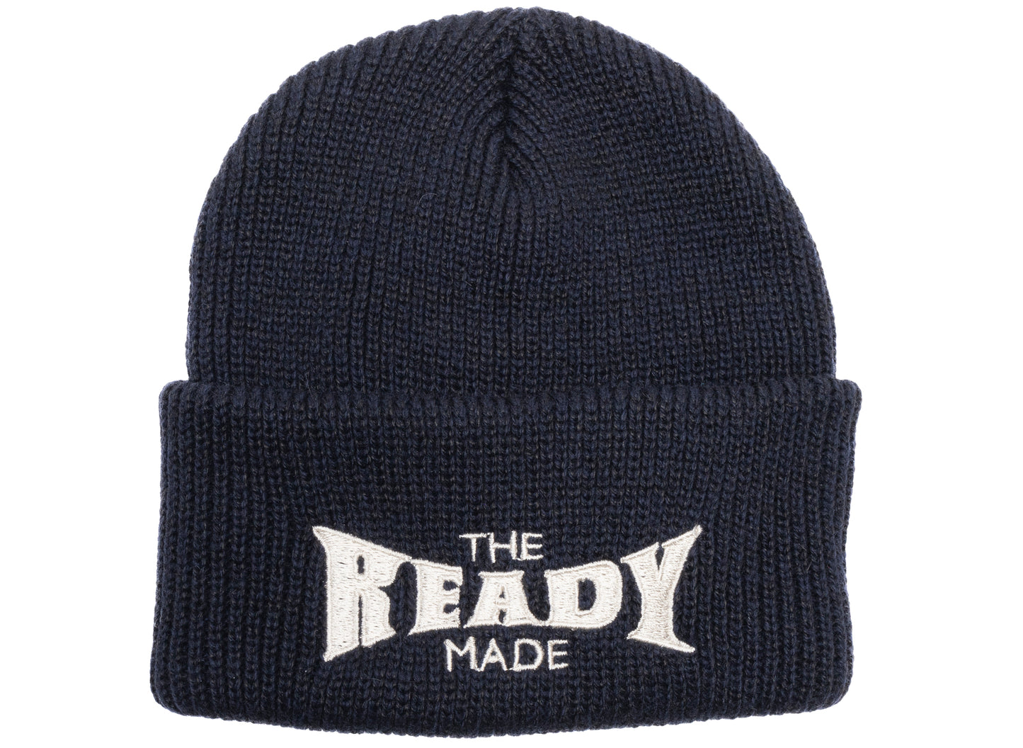 Gorro de punto de lana reciclada listo para usar