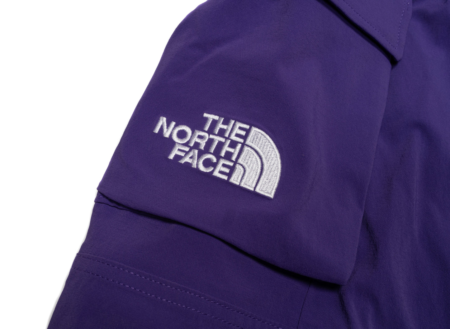 The North Face Freedom Pant in Peak Purple and TNF Black, men's snow pants, view 2
