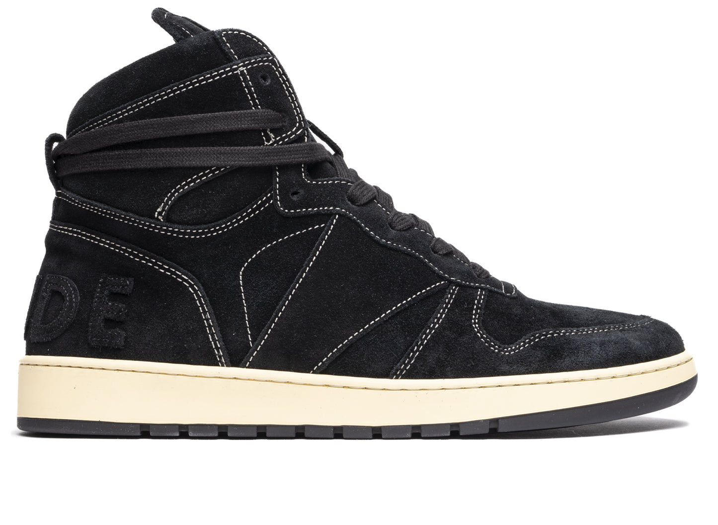 Rhude Rhecess High Schwarzes Wildleder