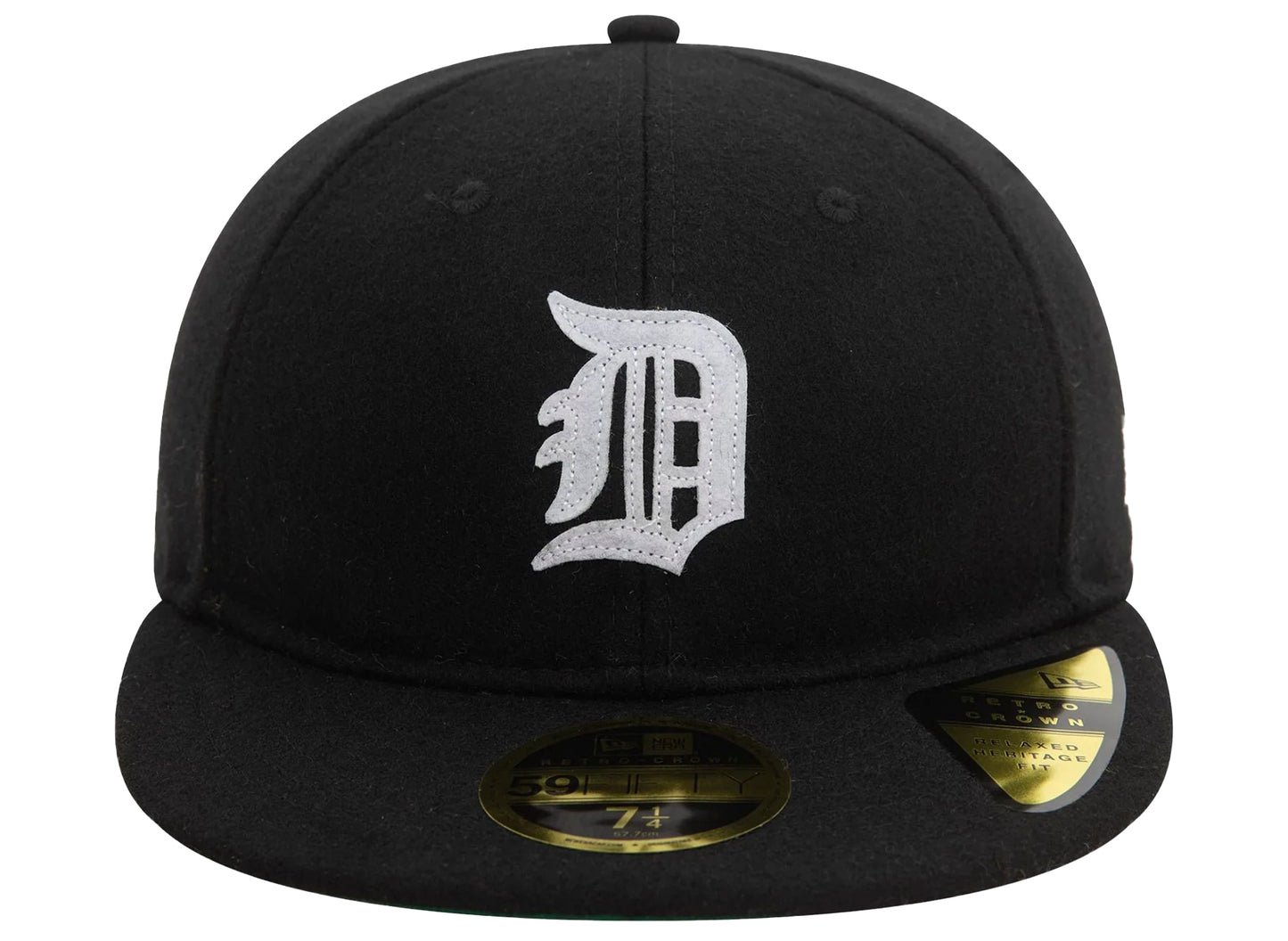 Gorra ajustada New Era Coop Script 59FIFTY Detroit Tigers
