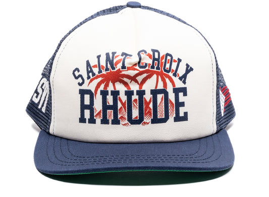 Gorra estilo camionero Rhude Saint Croix