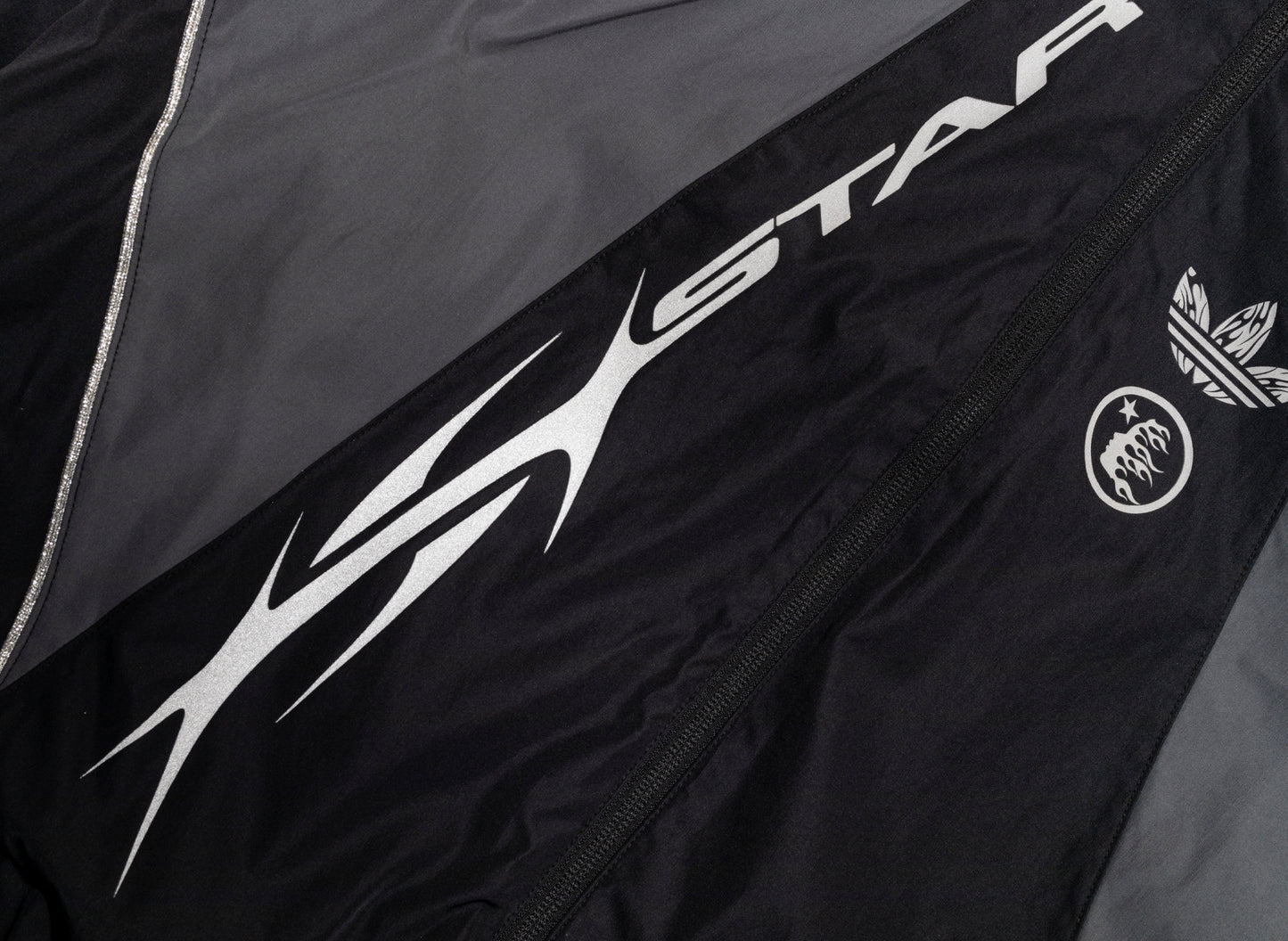 Adidas x Hellstar Tracksuit Jacket in Black