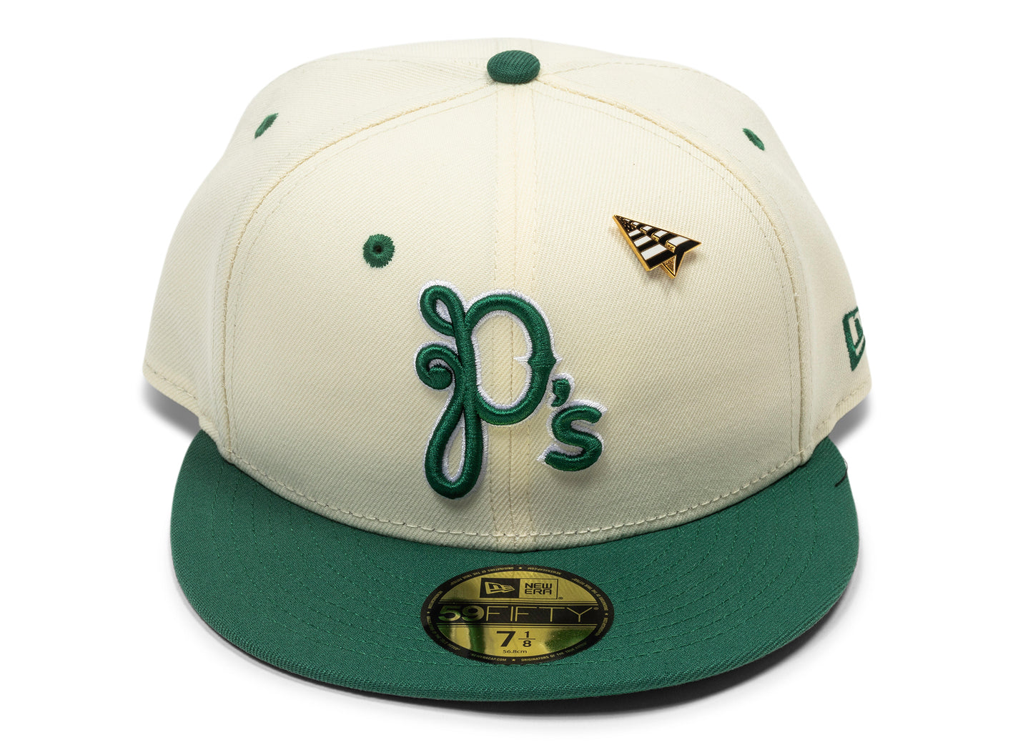 Gorra ajustada 59Fifty con el logo P de Paper Planes