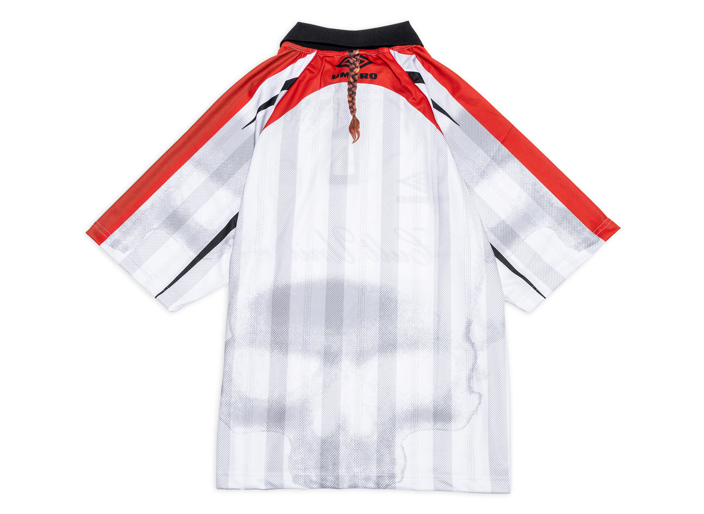 Umbro 01-03 Poloshirt in Weiß / Rot