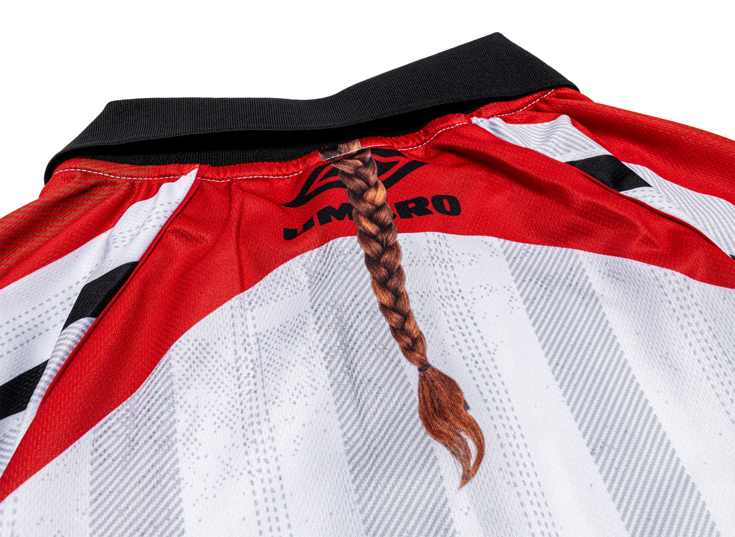 Umbro 01-03 Poloshirt in Weiß / Rot