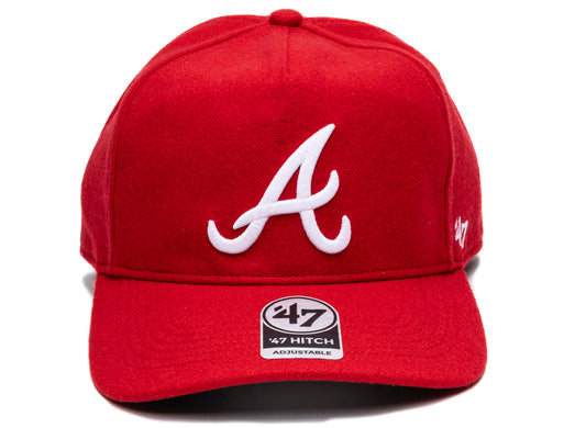 47 Brand Atlanta Braves Zodiac '47 Hitch Cap in Torch Red