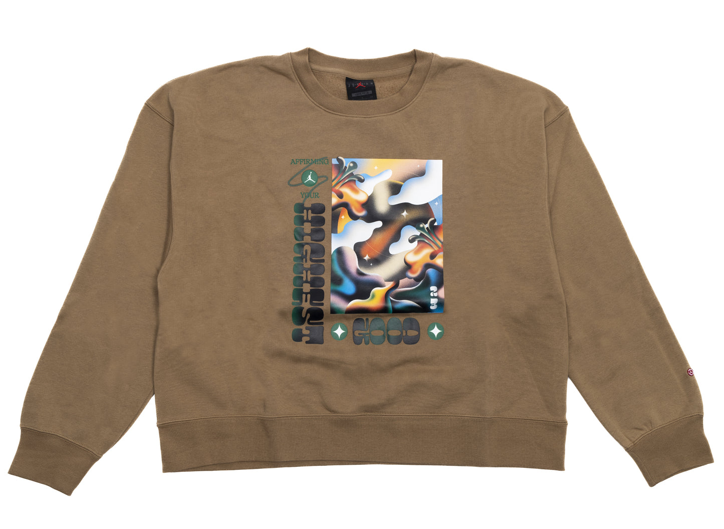 Sudadera con cuello redondo Jordan Artist Series de Jordan Moss para mujer
