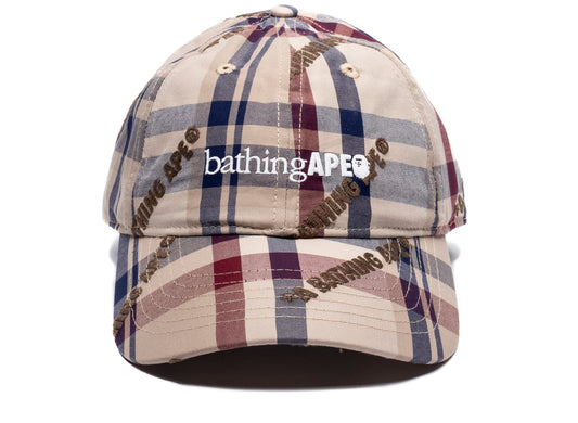 Gorra a cuadros A Bathing Ape BAPE
