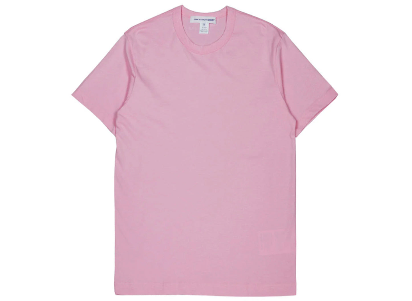 Camiseta de punto de manga corta Comme des Garçons SHIRT en rosa