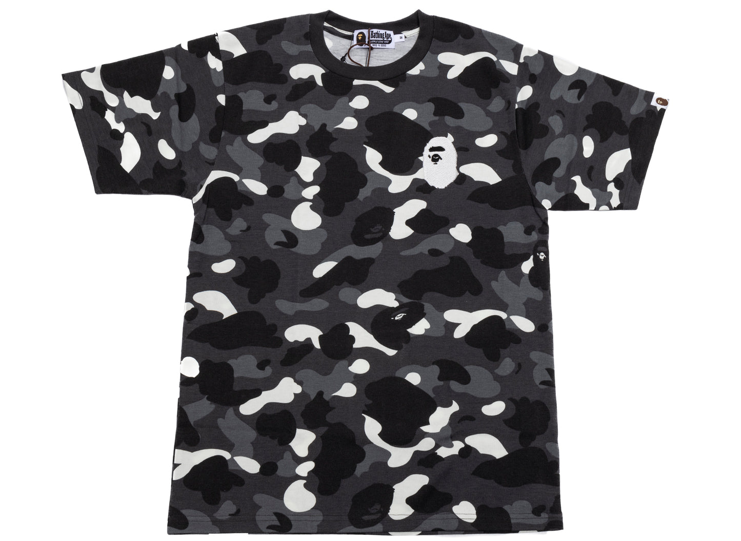 A Bathing Ape City Camo Large Ape Head T-Shirt in Schwarz