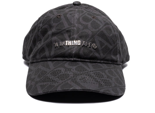 A Bathing Ape Sport Monogram Cap in Schwarz