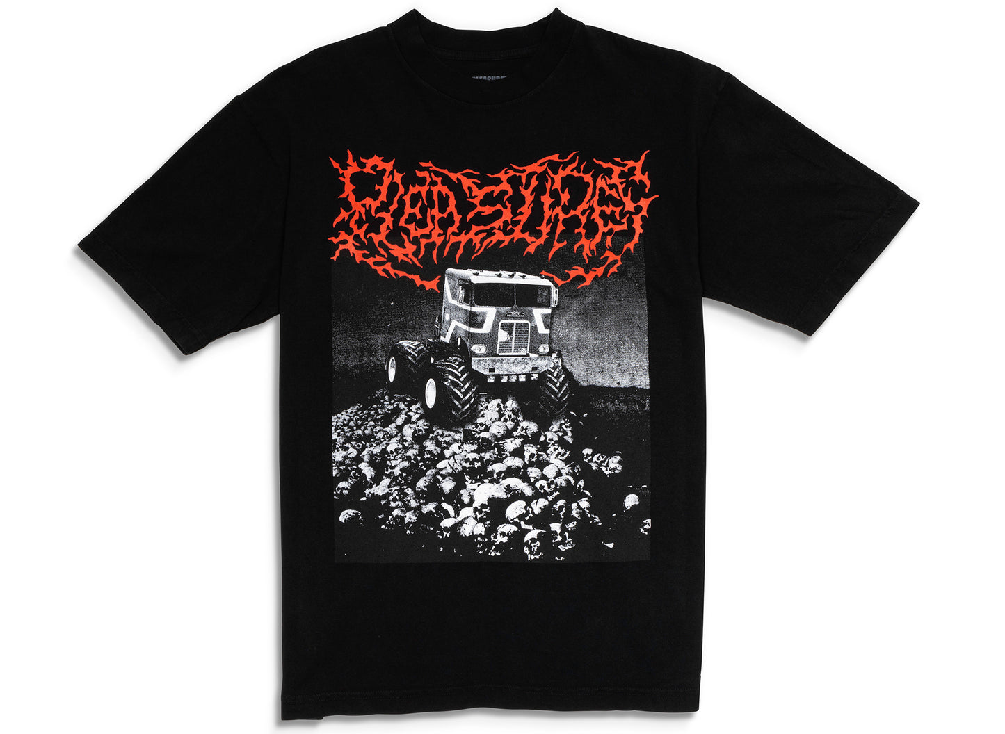 Camiseta Pleasures Off Road en negro