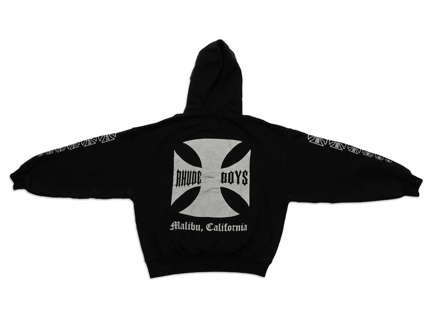 Rhude Boys Hoodie in Vintage Black