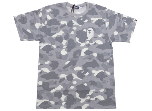 A Bathing Ape City Camo Large Ape Head T-Shirt in Grau