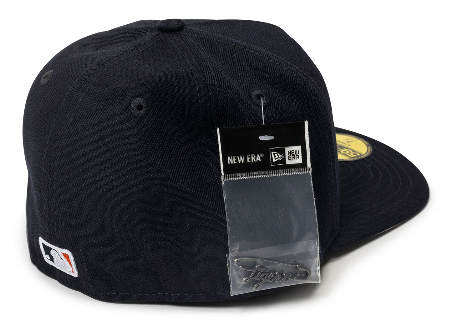 Gorra ajustada New Era Script Safety Pin Detroit Tigers