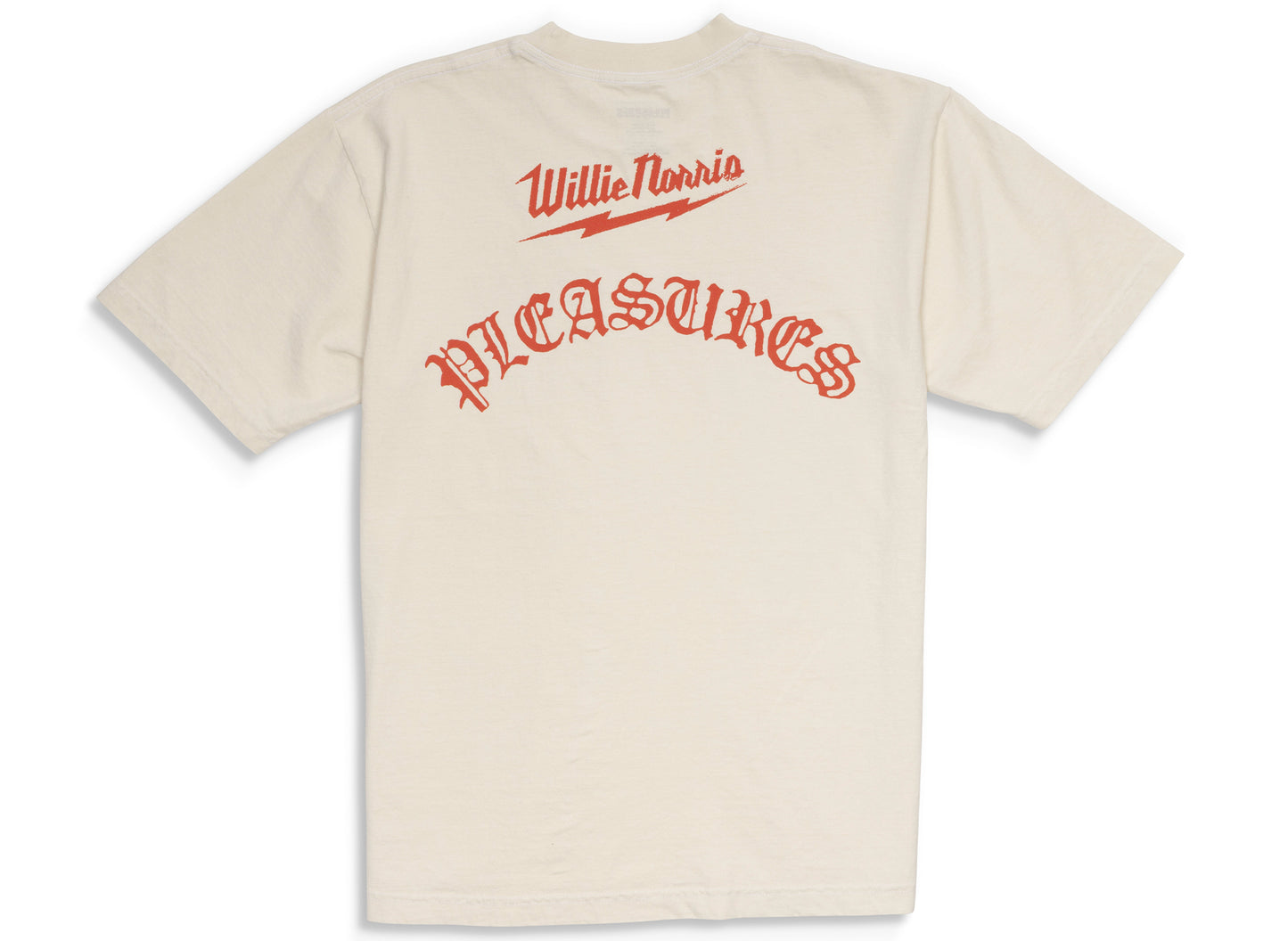 Camiseta Pleasures Wet Pain en Crema