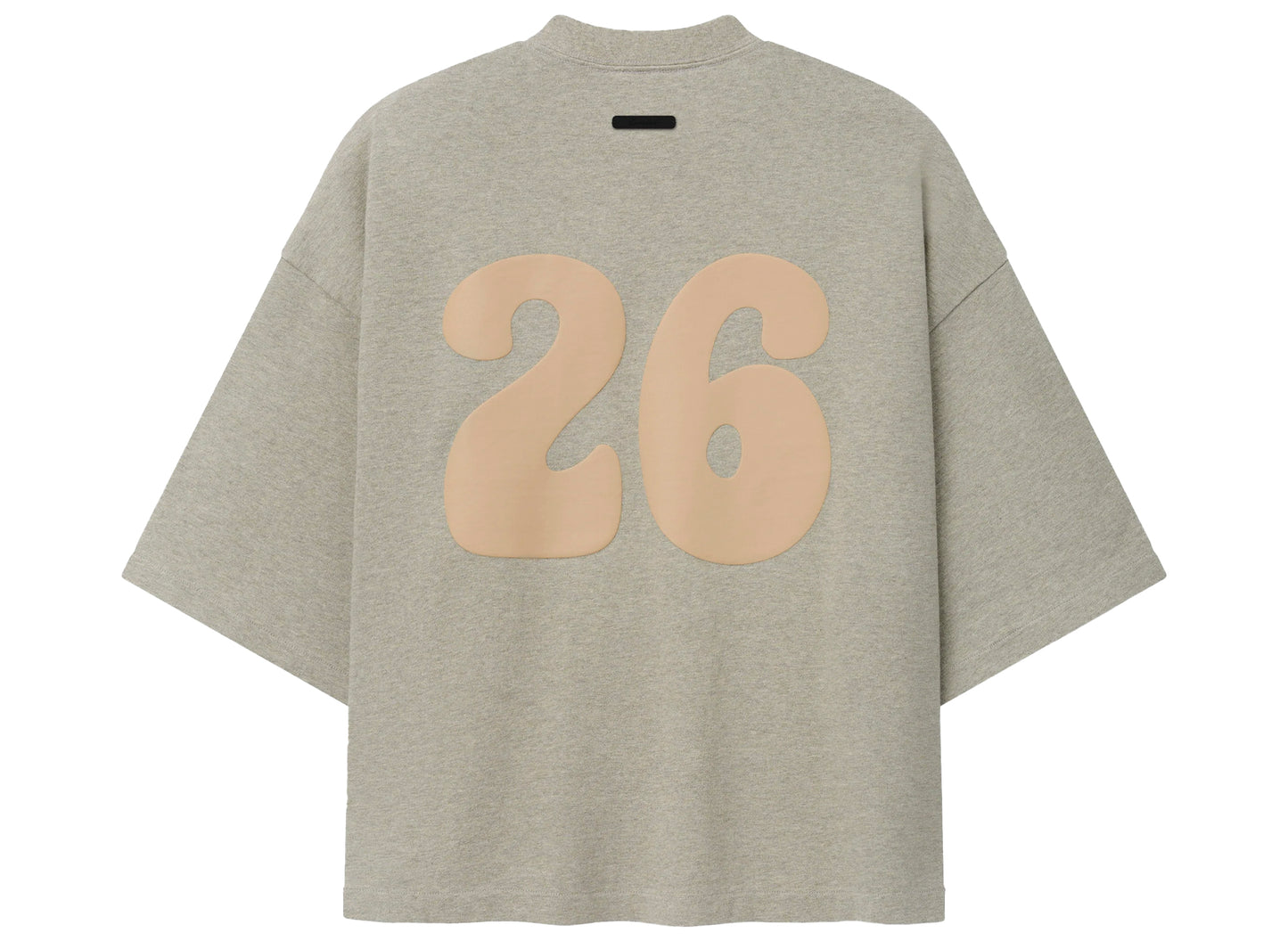Fear of God Essentials Merch Tee in Washed Seal Heather