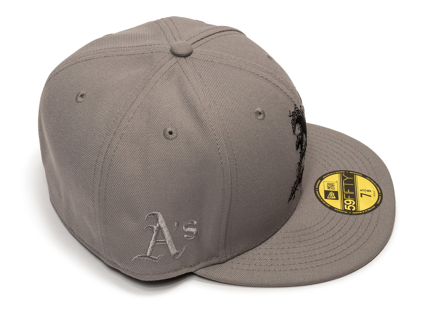 New Era 5950 Cracked 26484 Oakland Athletics Fitted Cap