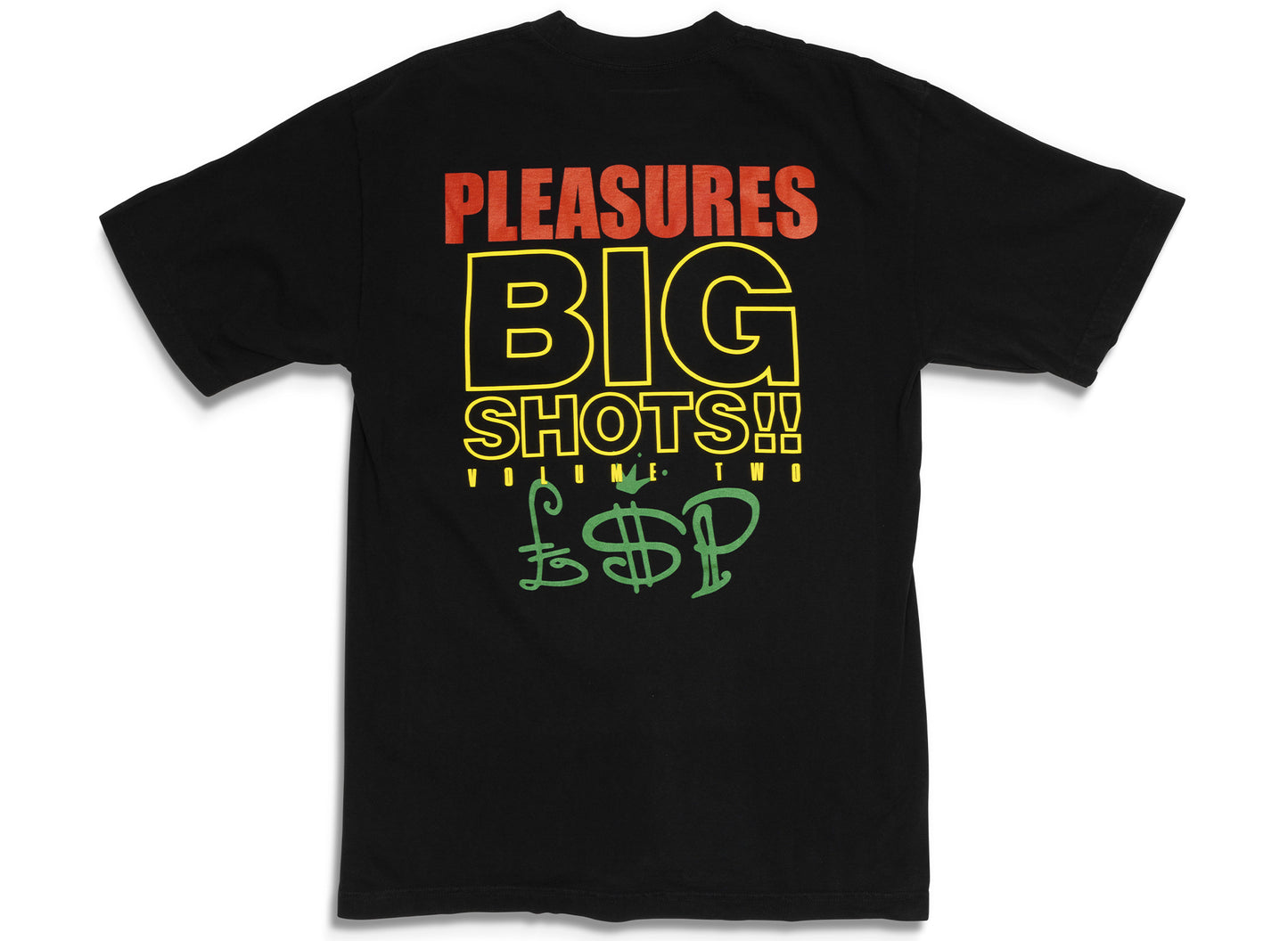 Camiseta Pleasures LSP en negro